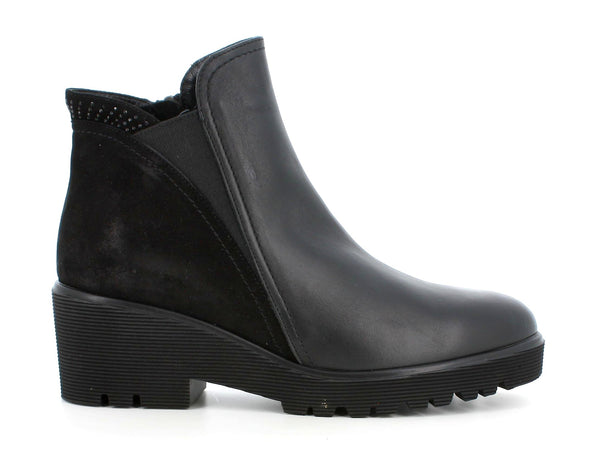 Melluso Donna Tronchetti Pelle R45112A-208122 Nero